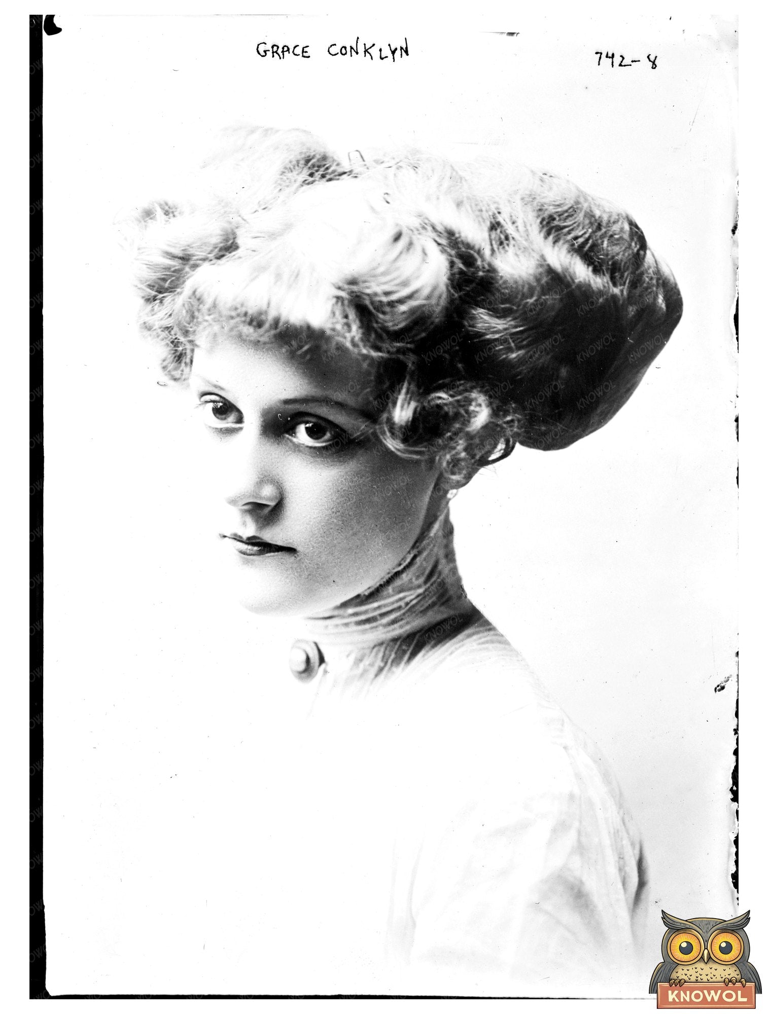 Grace Conklyn: A Glimpse of Early 20th Century Elegance