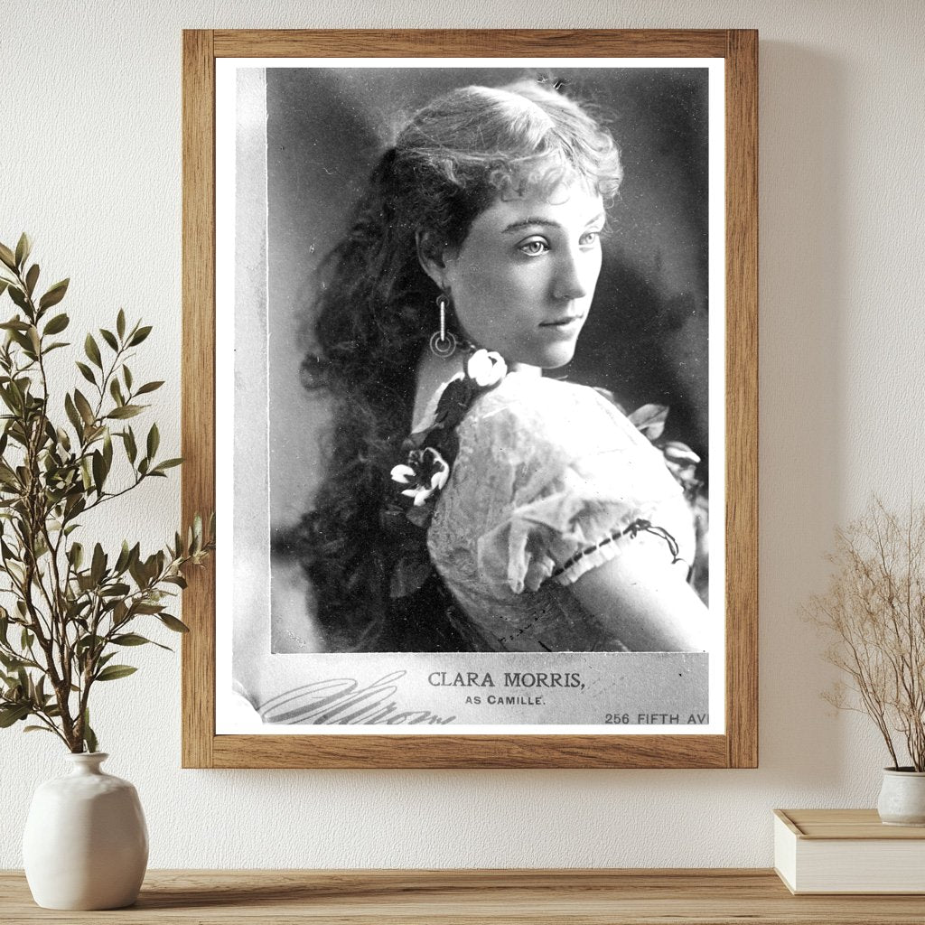 Clara Morris as Camille - Vintage 1909 Photograph