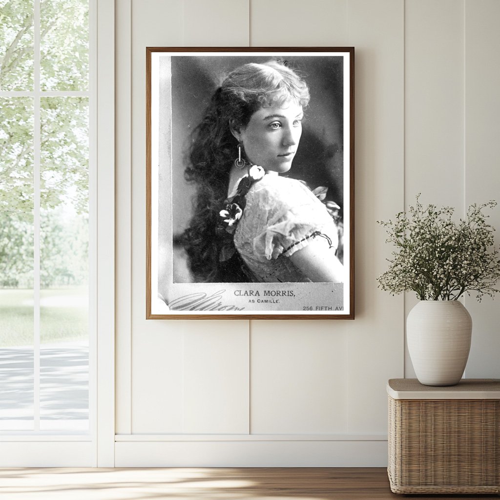 Clara Morris as Camille - Vintage 1909 Photograph