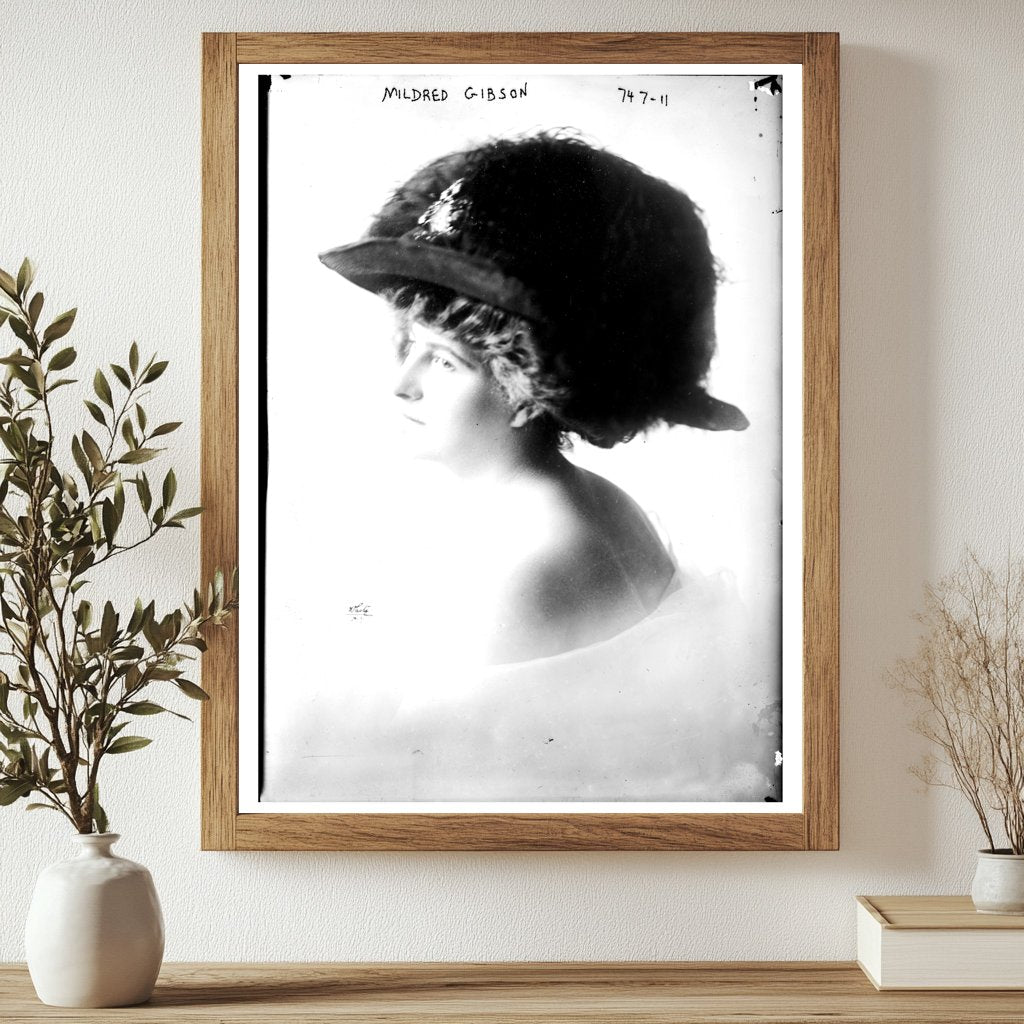 Vintage Portrait of Mildred Gibson, New York Icon