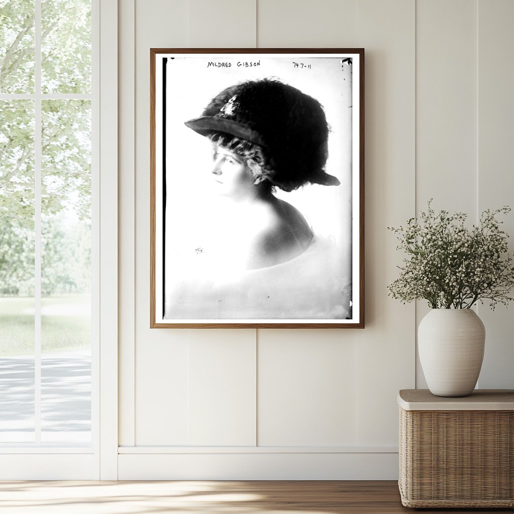 Vintage Portrait of Mildred Gibson, New York Icon