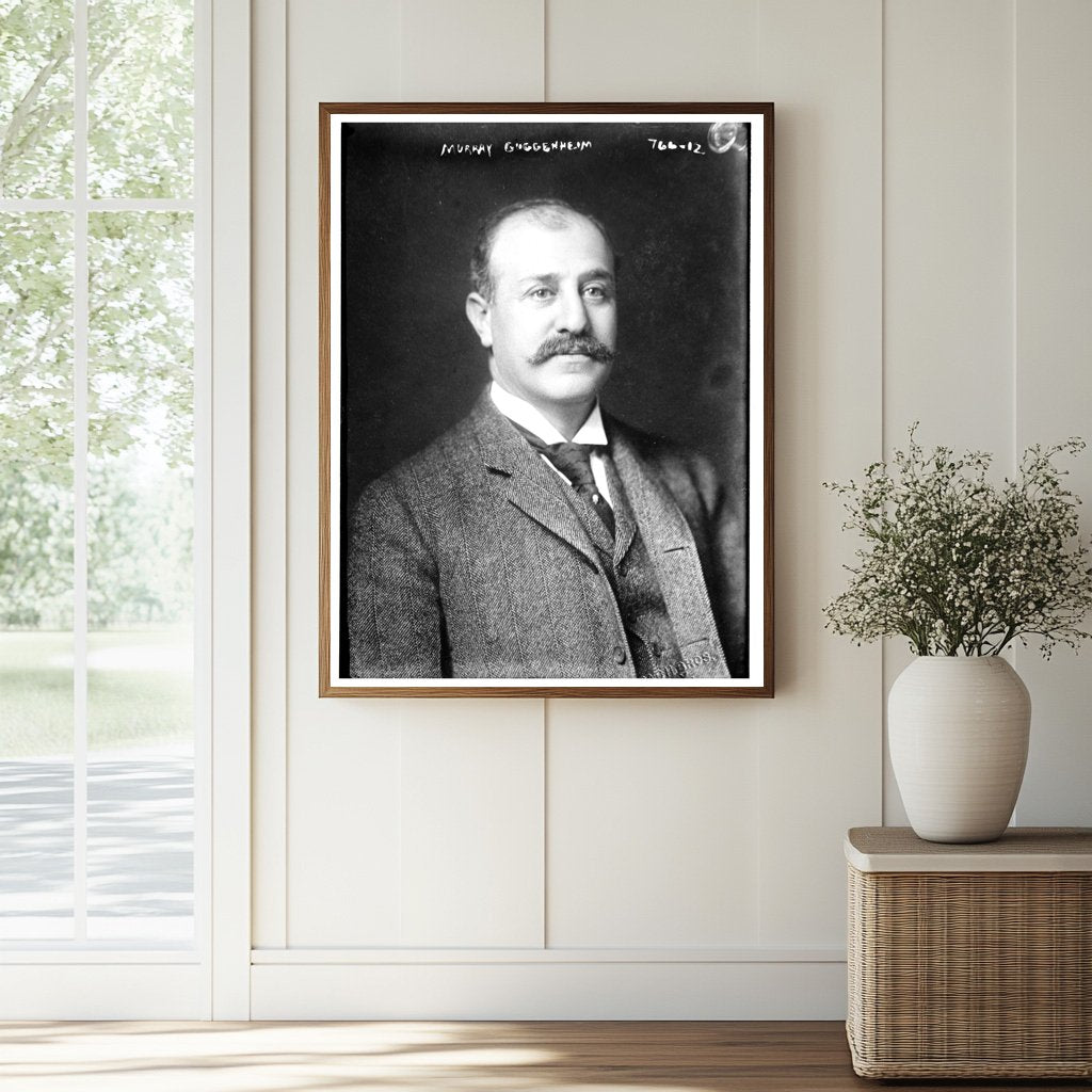 Captivating Portrait of Murray Guggenheim, NY