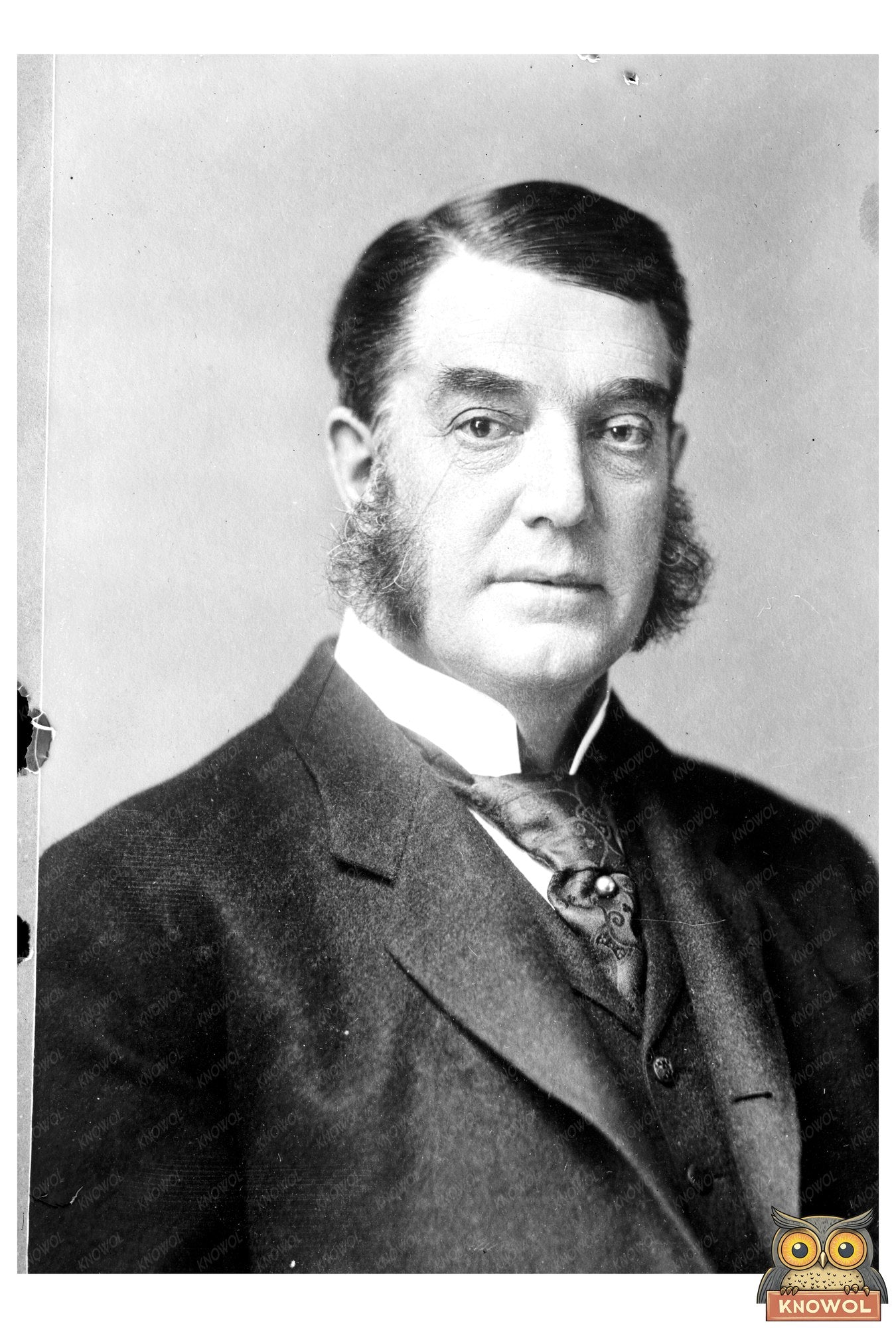 Elegant Portrait of Historical Figure Frederick Cromwell