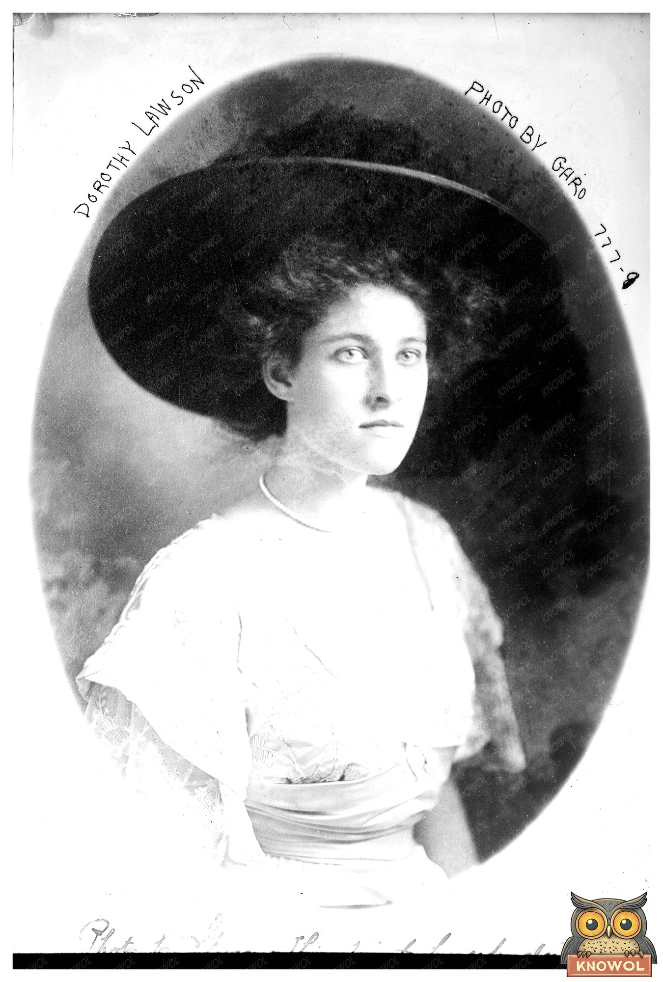 Portrait of Dorothy Lawson: A Pioneer of Early 20th Century