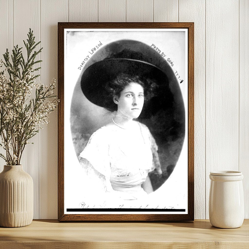 Portrait of Dorothy Lawson: A Pioneer of Early 20th Century