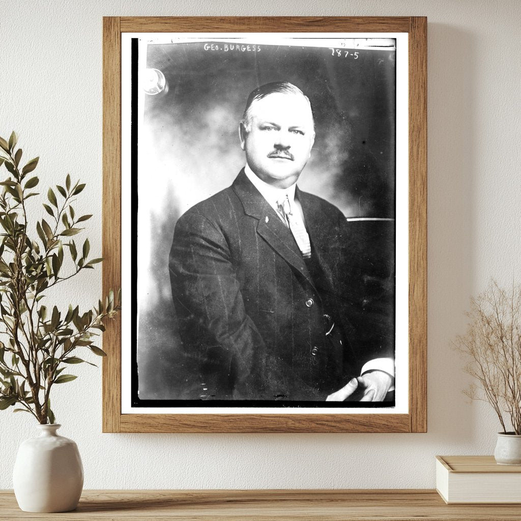 Geo. Burgess: Icon of Early 20th Century America