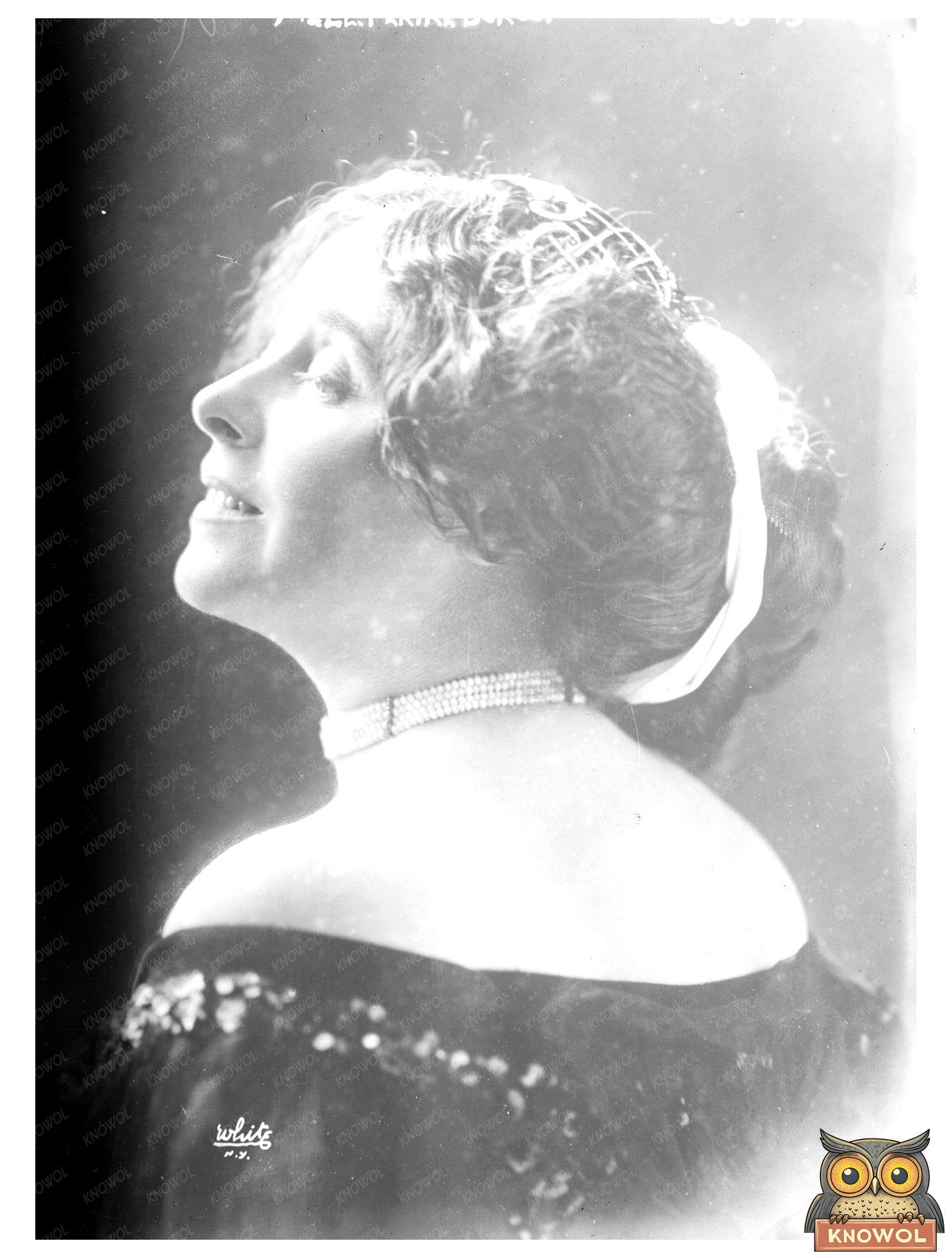 Elegant Ballerina Mlle. Ferike Boros, 1907