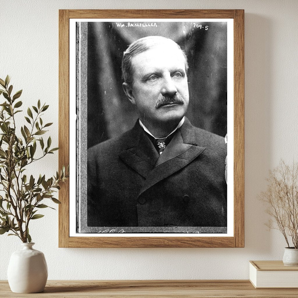 Portrait of William Rockefeller: Oil Industry Pioneer