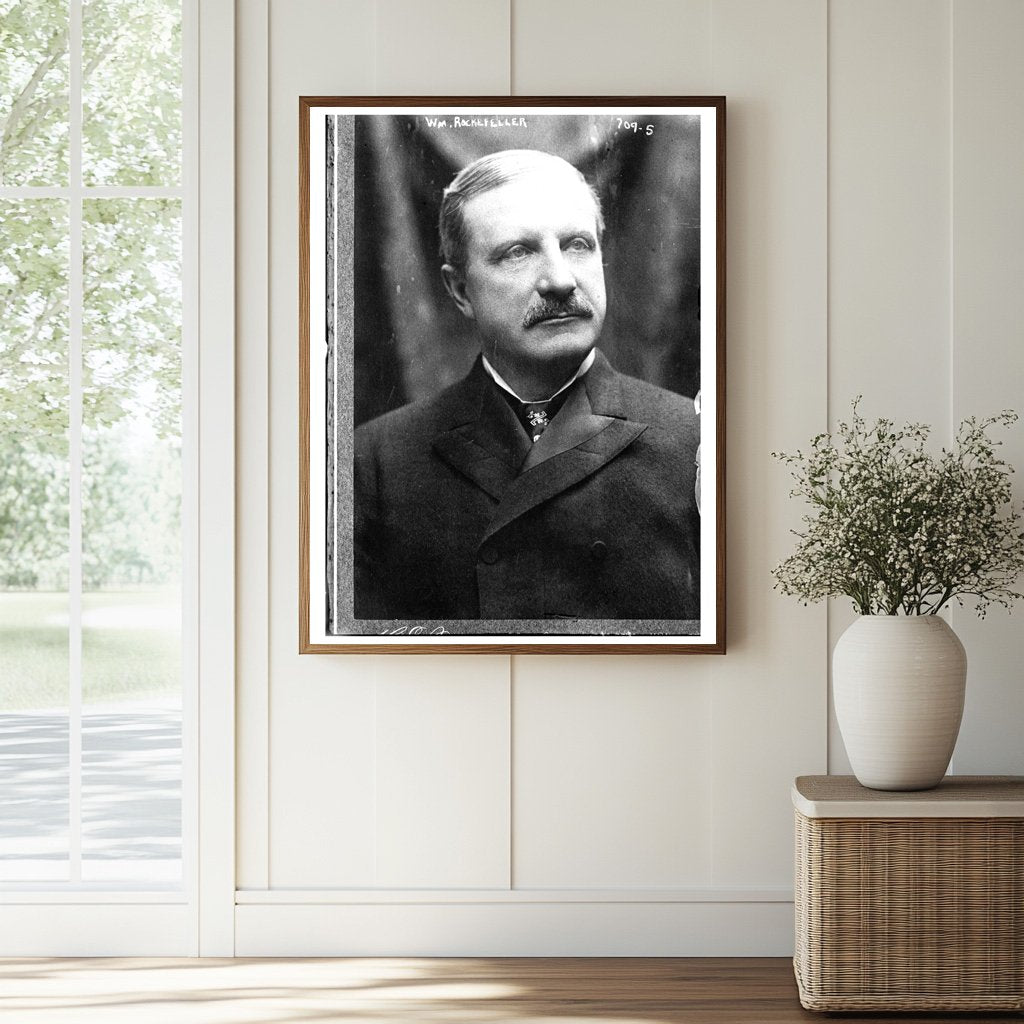 Portrait of William Rockefeller: Oil Industry Pioneer