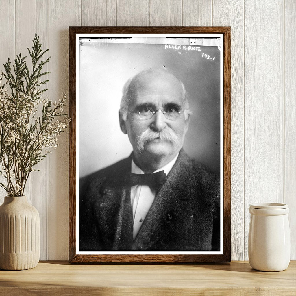 Portrait of Allen R. Foote: Icon of Early 20th-Century Busin