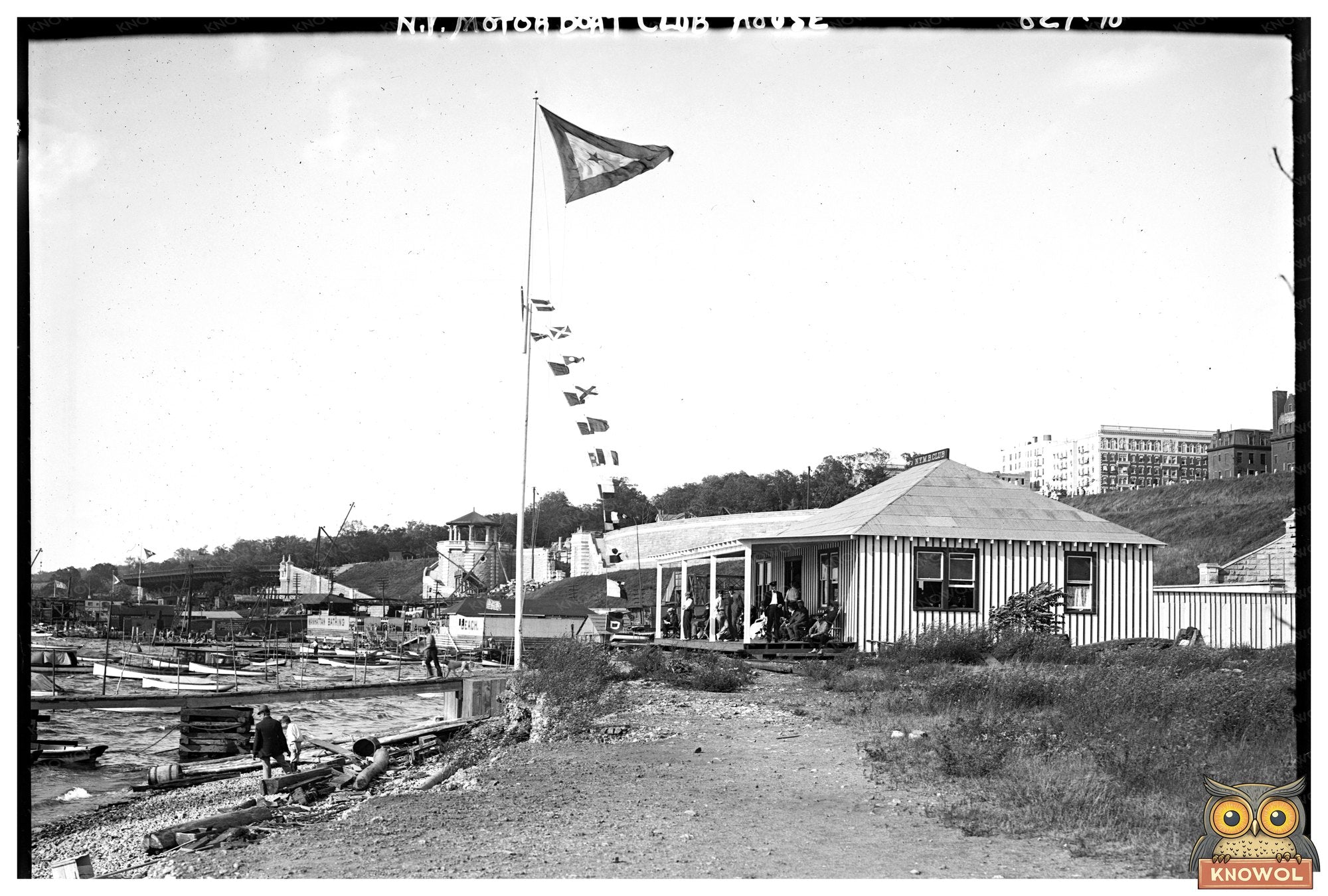 Charming Hudson River Motor Boat Clubhouse