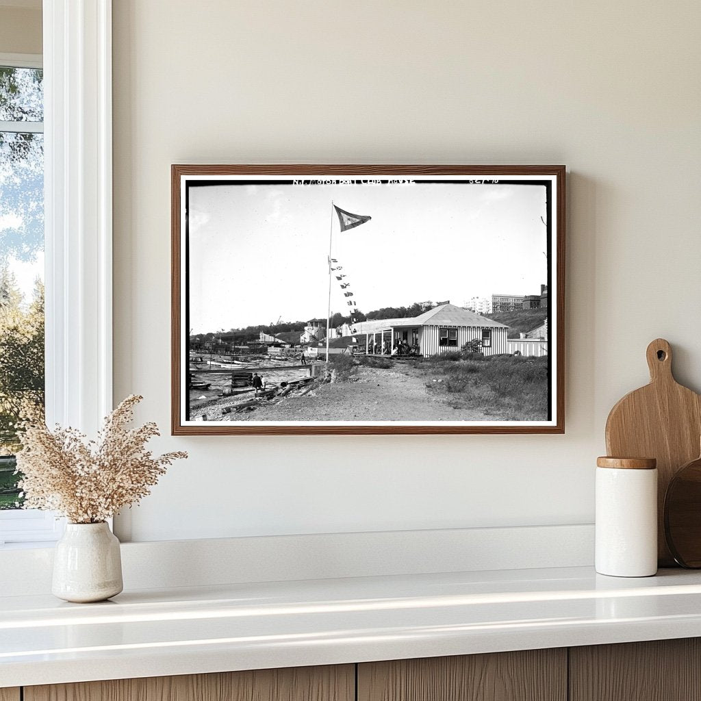 Charming Hudson River Motor Boat Clubhouse