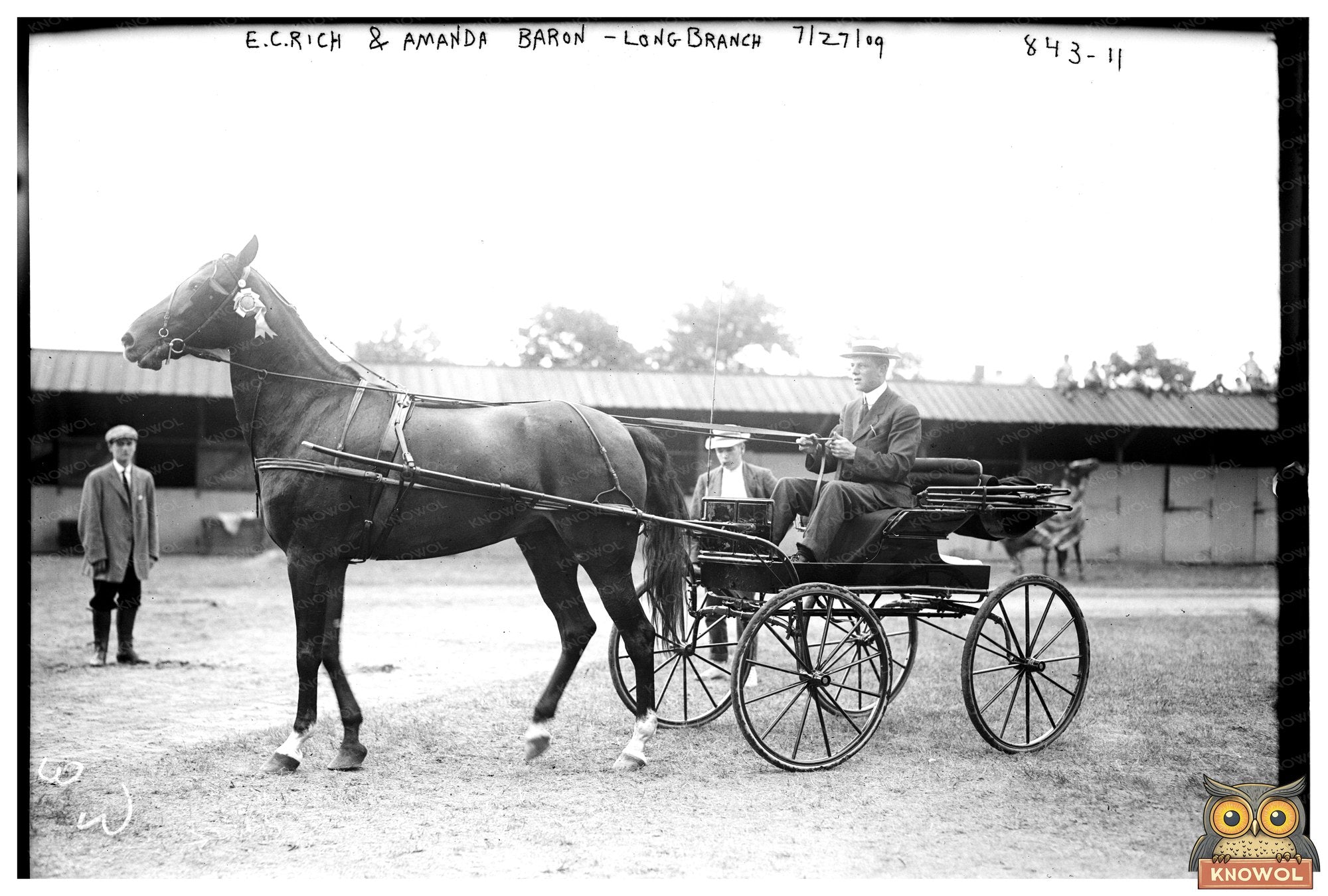 Charming Horse-Drawn Hack at Long Branch Seaside