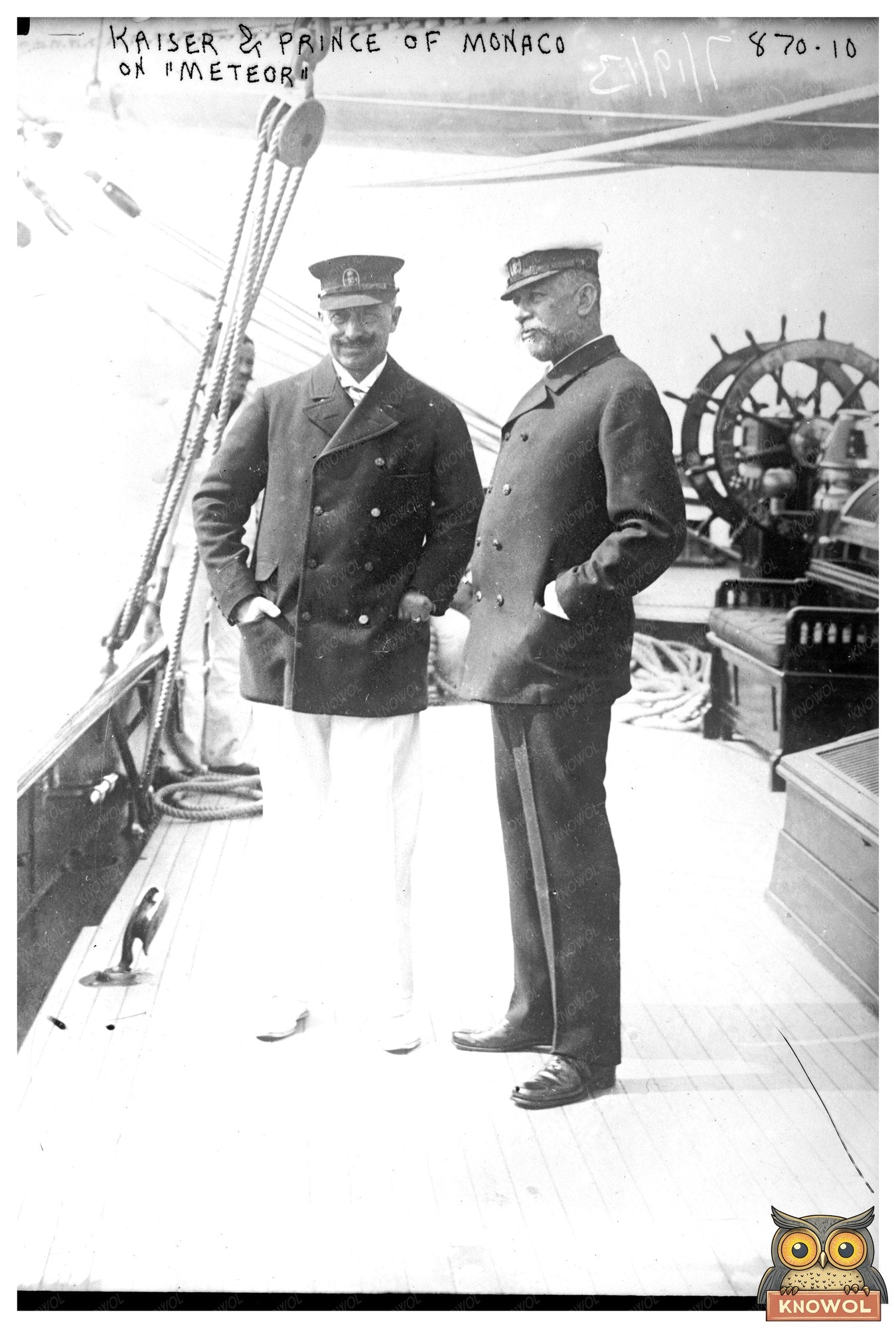 Historic Yacht Meeting: Kaiser Wilhelm II & Prince Albert