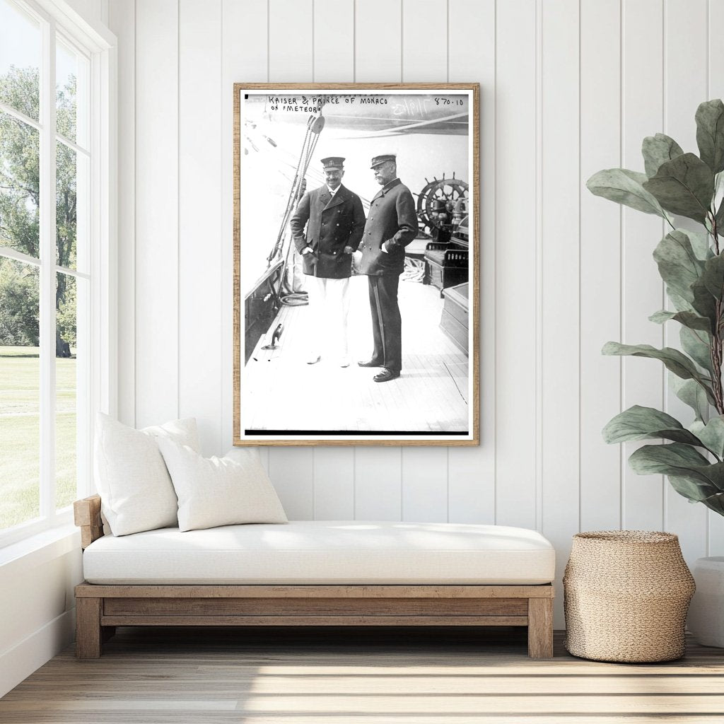 Historic Yacht Meeting: Kaiser Wilhelm II & Prince Albert