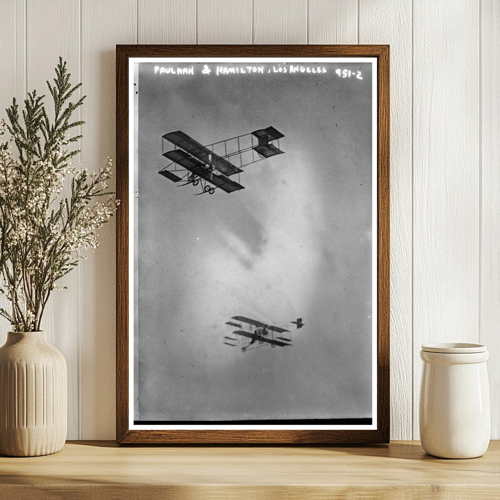 Early 20th Century Aviation: Paulhan & Hamilton Soar