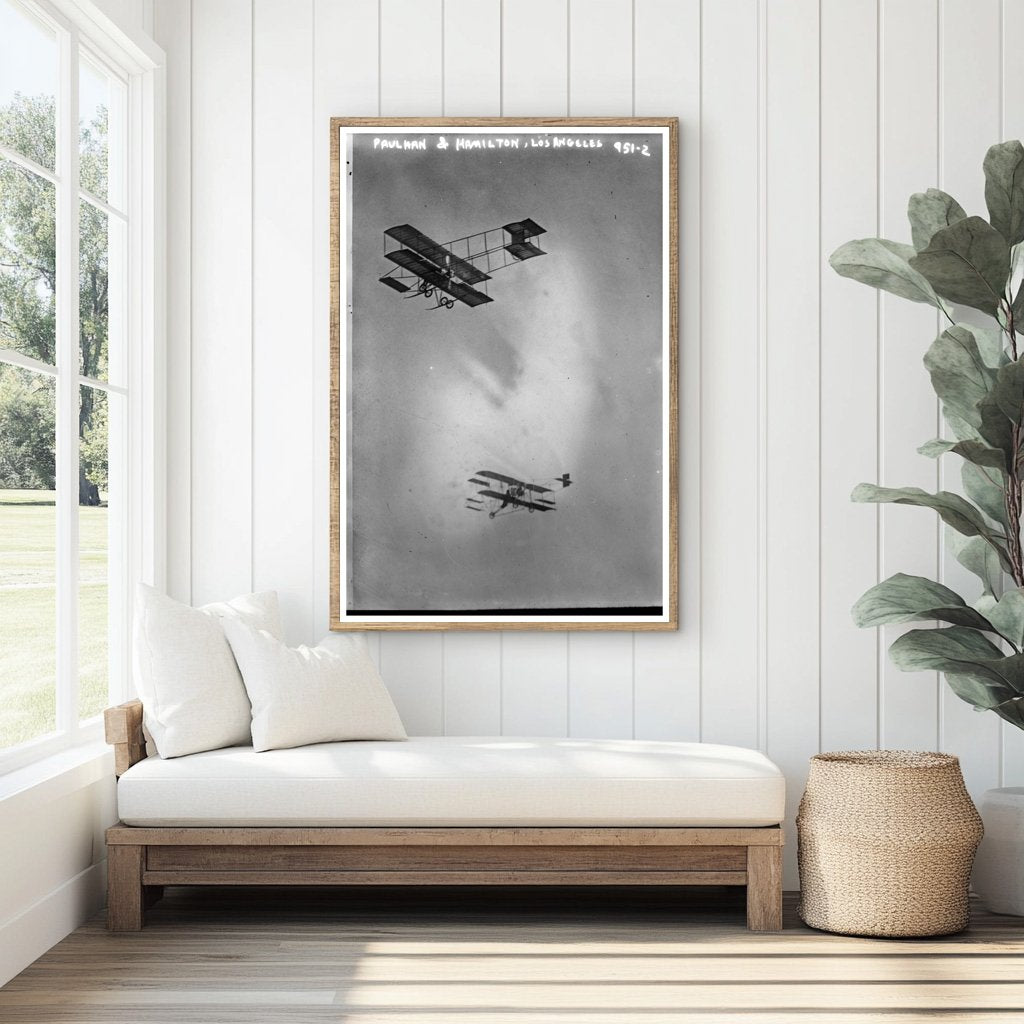 Early 20th Century Aviation: Paulhan & Hamilton Soar