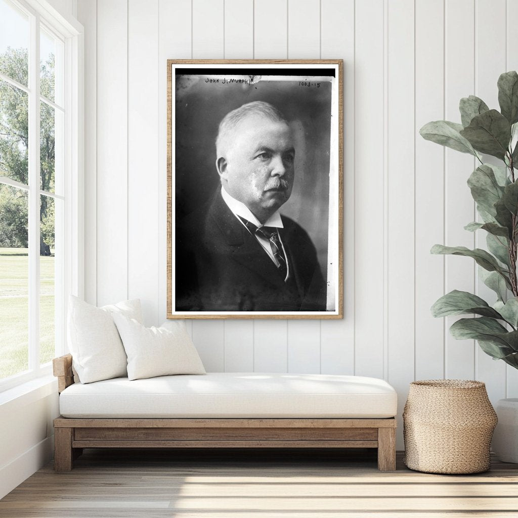 Historic Portrait of Early 20th Century News Media Icon