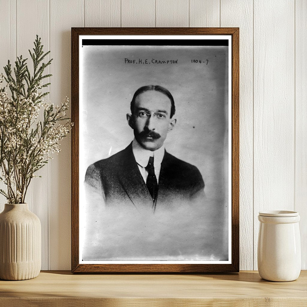 Early 20th Century Botany Pioneer in Action