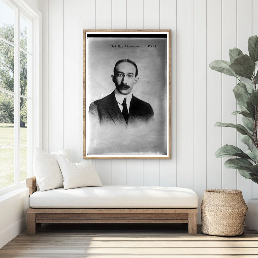 Early 20th Century Botany Pioneer in Action