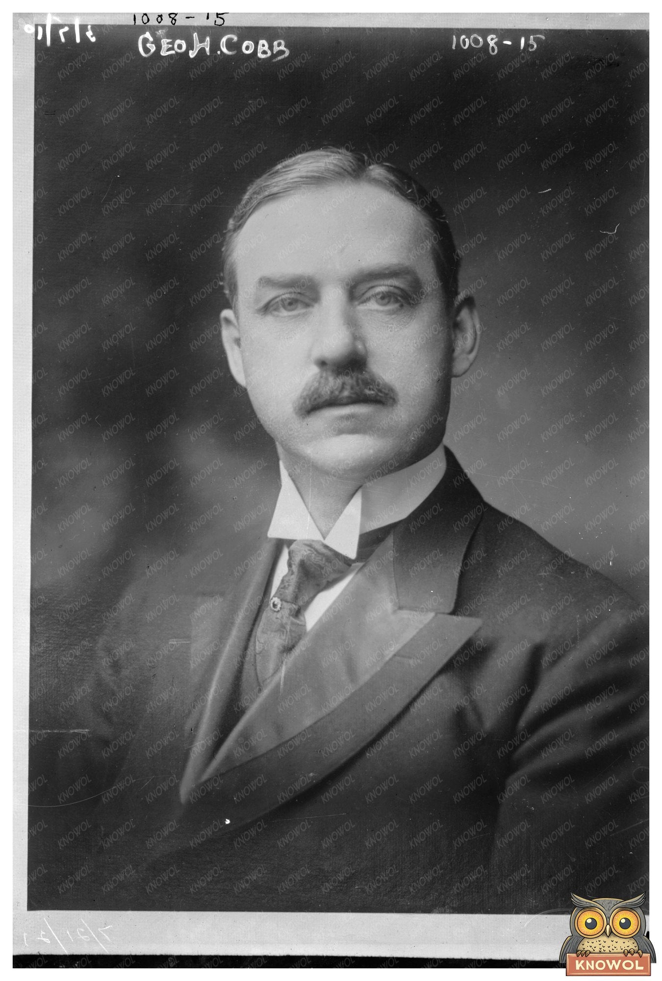 Geo. H. Cobb: Early 20th Century Political Visionary Portrai