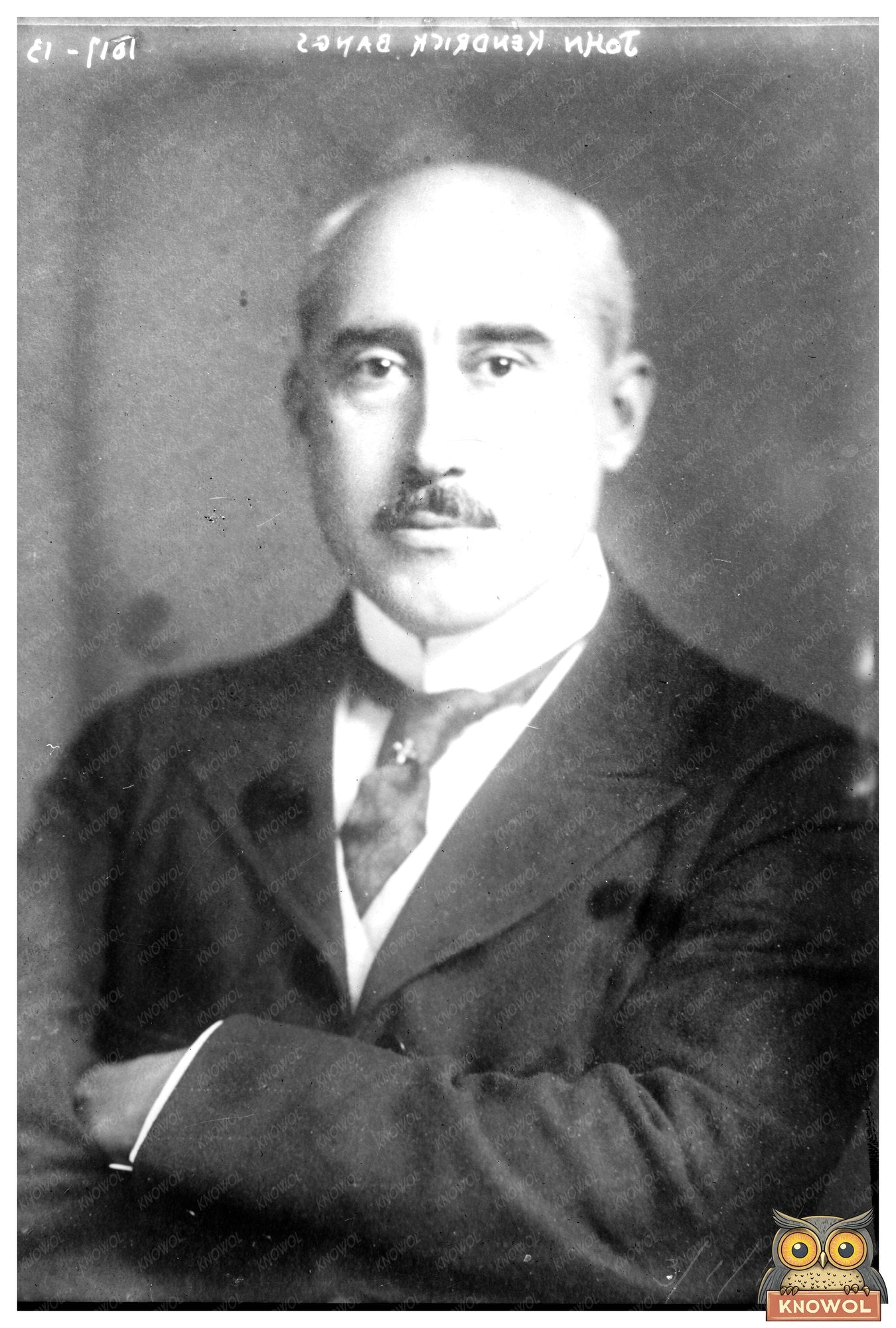 Whimsical Portrait of John Kendrick Bangs, Literary Humorist