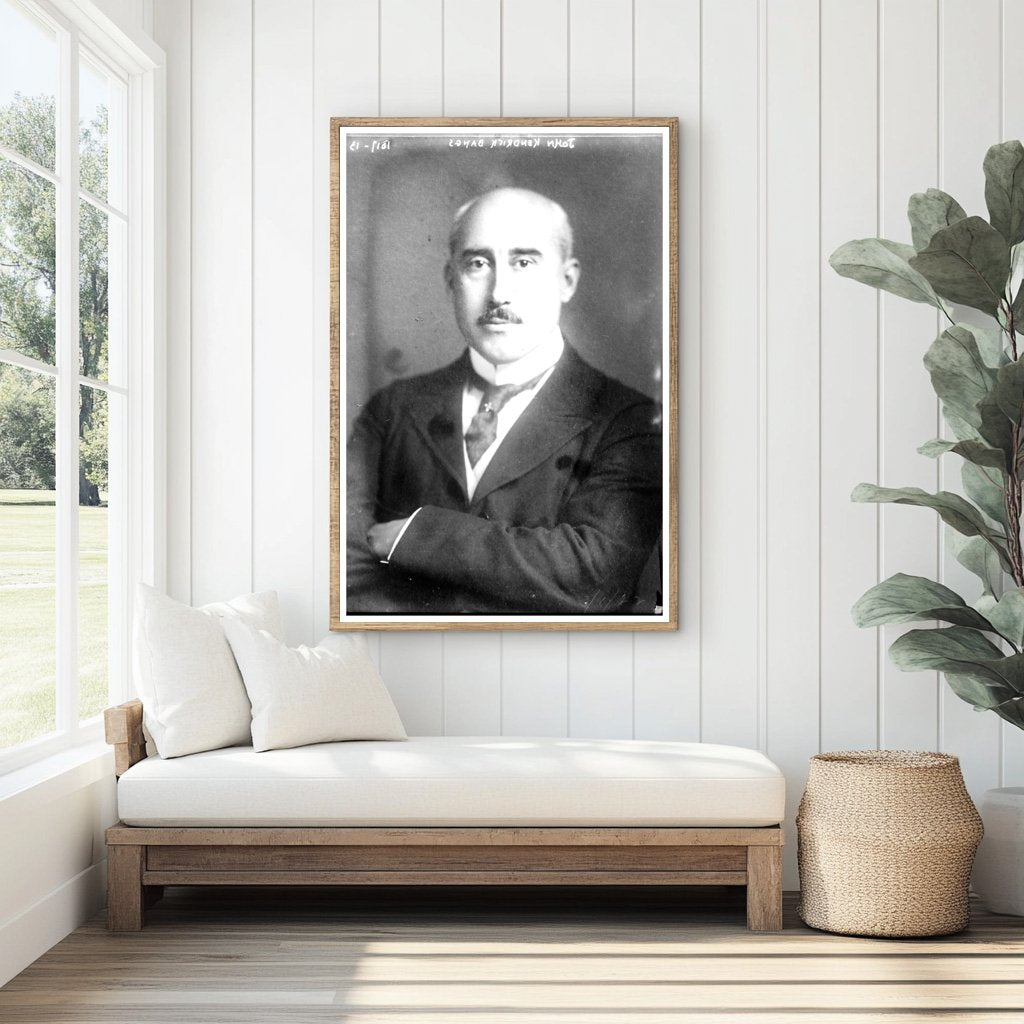 Whimsical Portrait of John Kendrick Bangs, Literary Humorist
