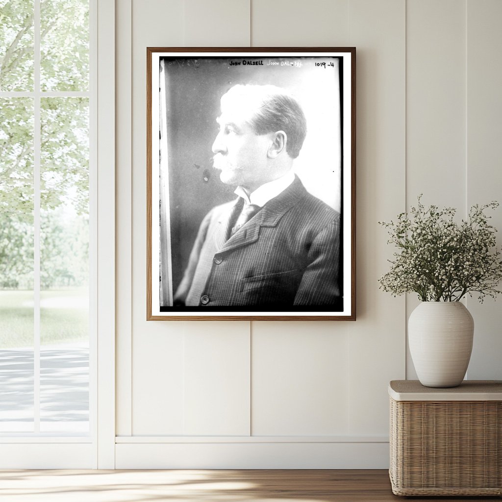 John Dalsell: Prohibition Leader, March 1910 Photo
