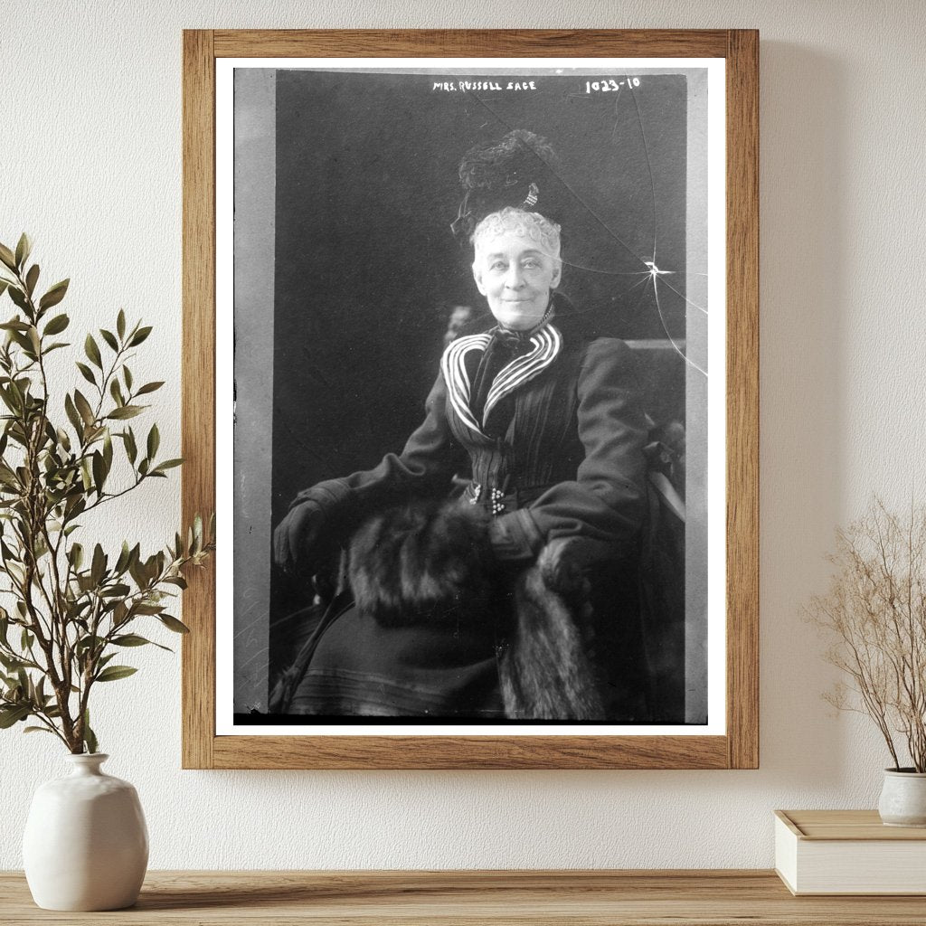 Mrs. Russell Sage: Philanthropist in Reflection, 1910