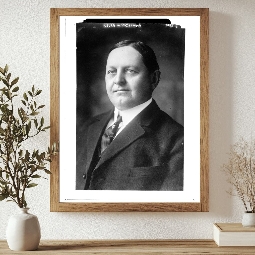 Early 20th Century Portrait of a Politician