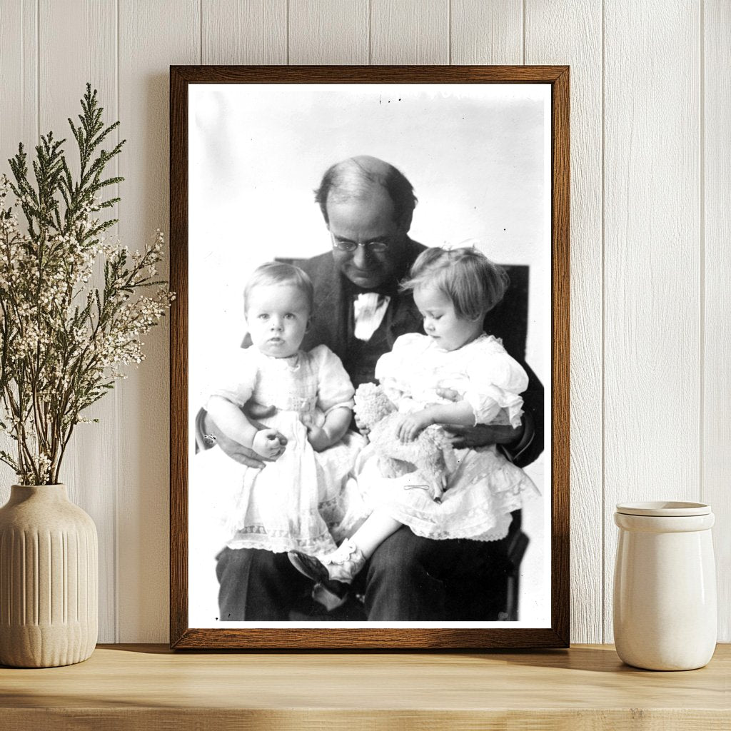 William Jennings Bryan: A Sweet Family Moment Captured