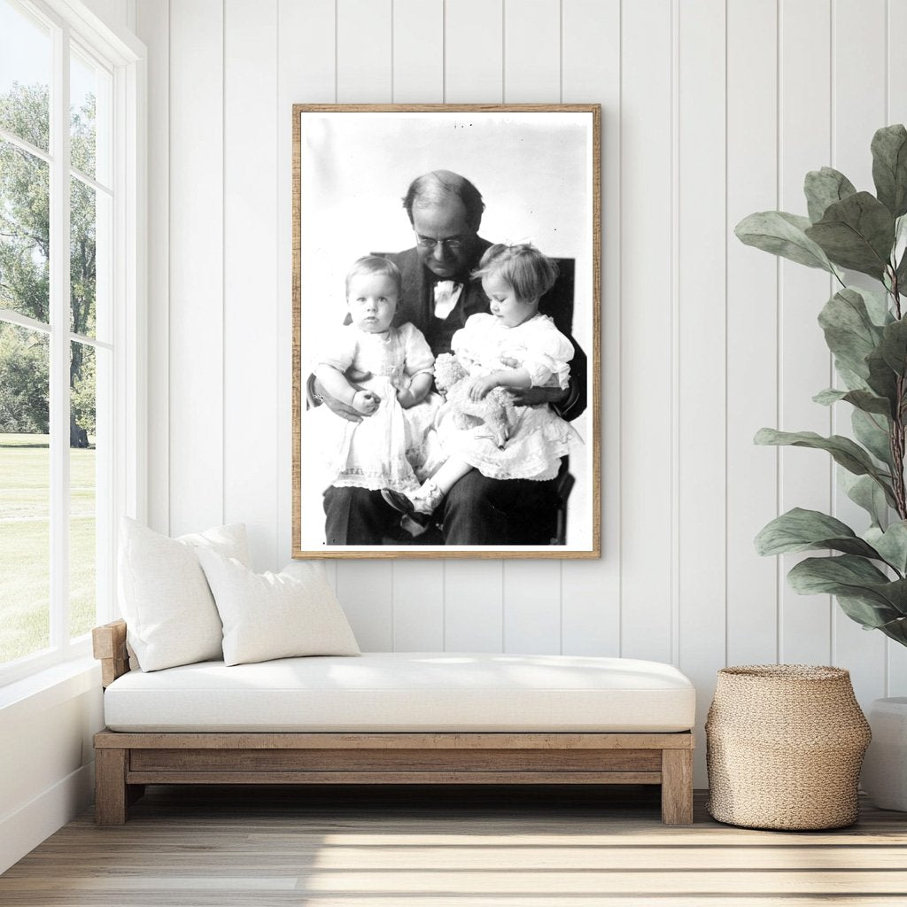 William Jennings Bryan: A Sweet Family Moment Captured