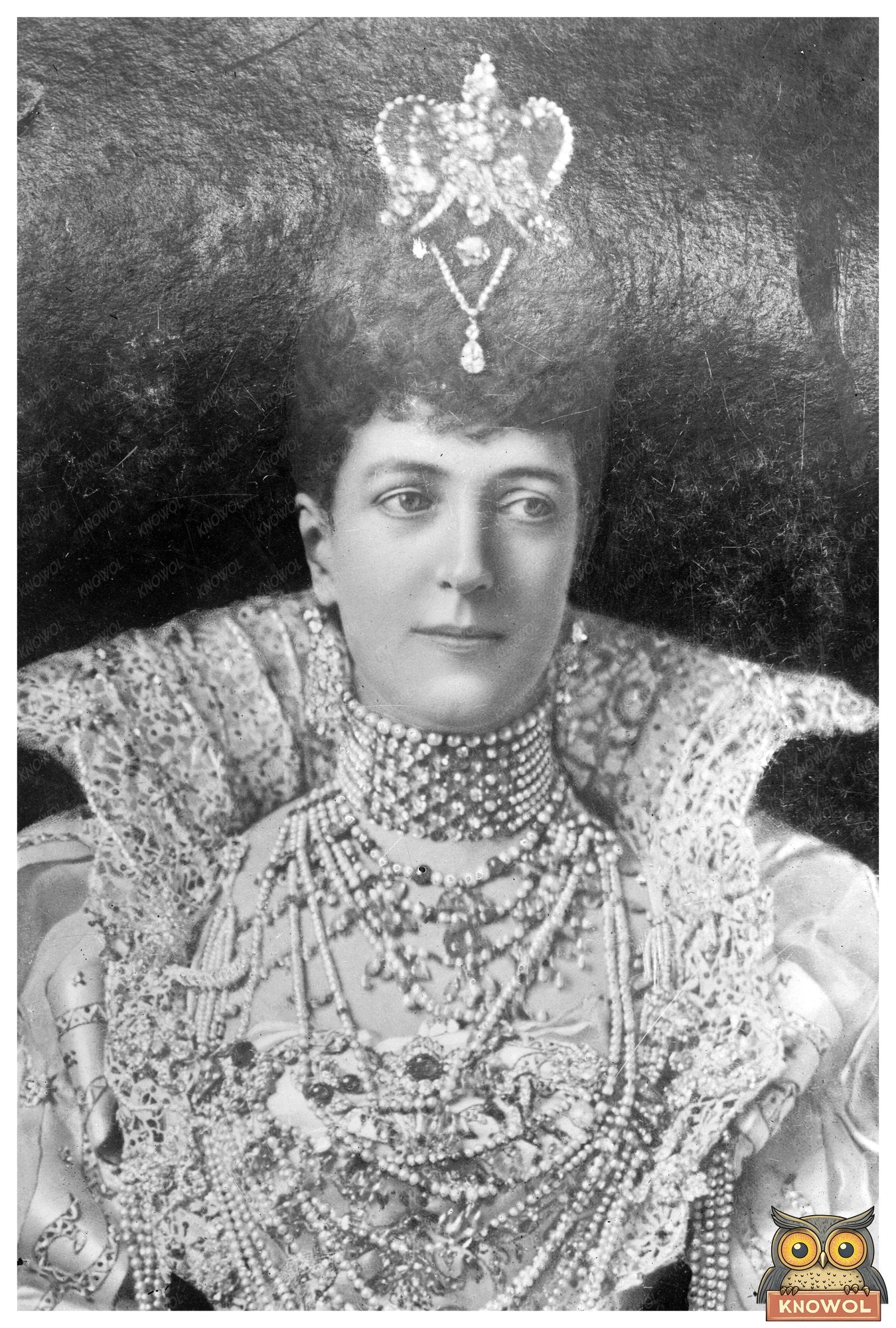 Queen Alexandra: Iconic Royal Portrait of a Danish Empress
