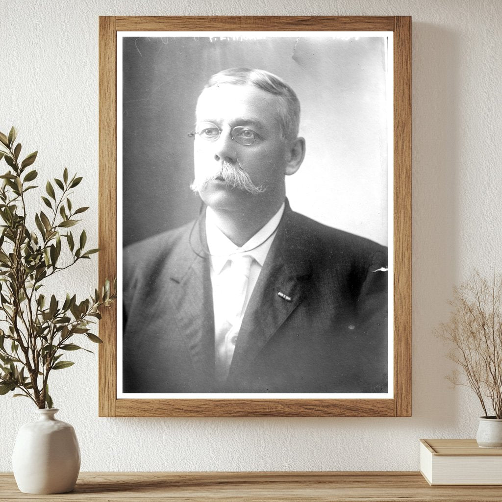 1919 Historic Portrait of Military Leader F.E. Warren