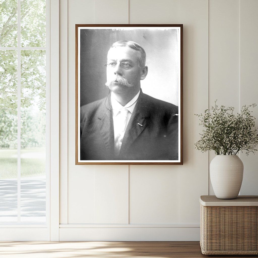 1919 Historic Portrait of Military Leader F.E. Warren