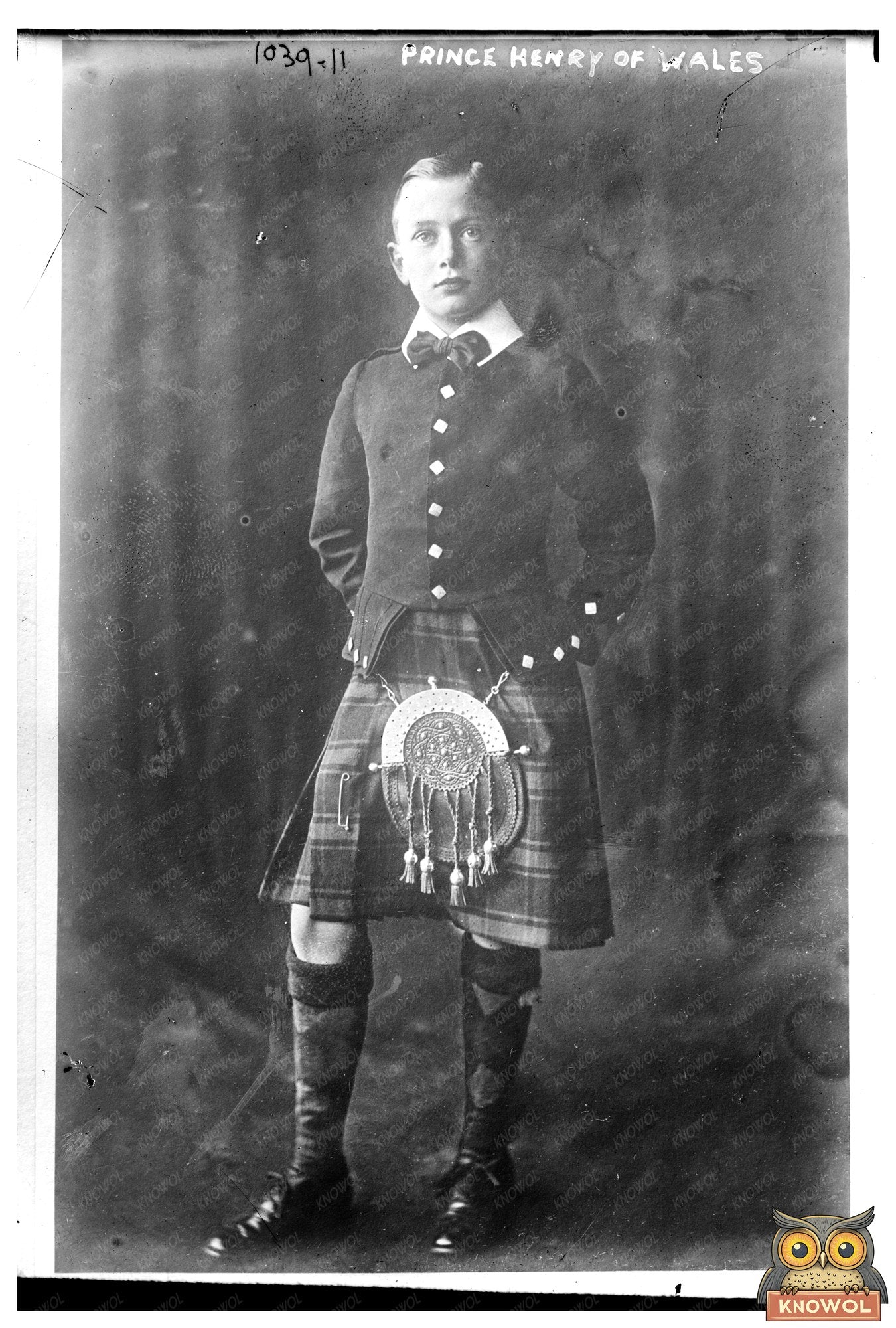 Historic Portrait of Prince Henry, Edward VIIs Son