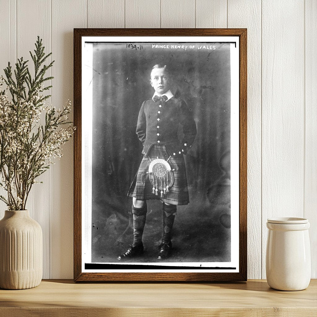 Historic Portrait of Prince Henry, Edward VIIs Son