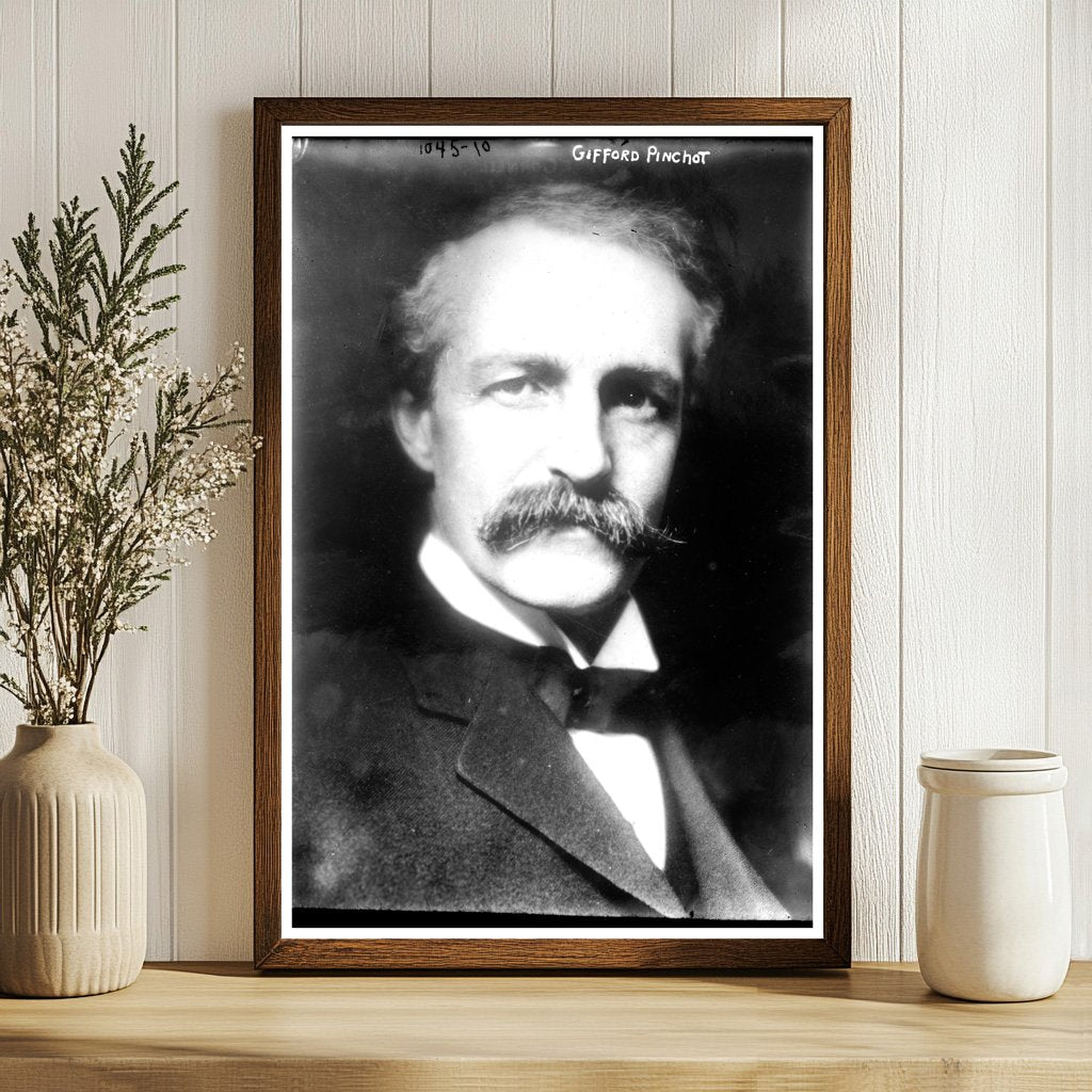 Historic Portrait of Gifford Pinchot, Conservation Pioneer