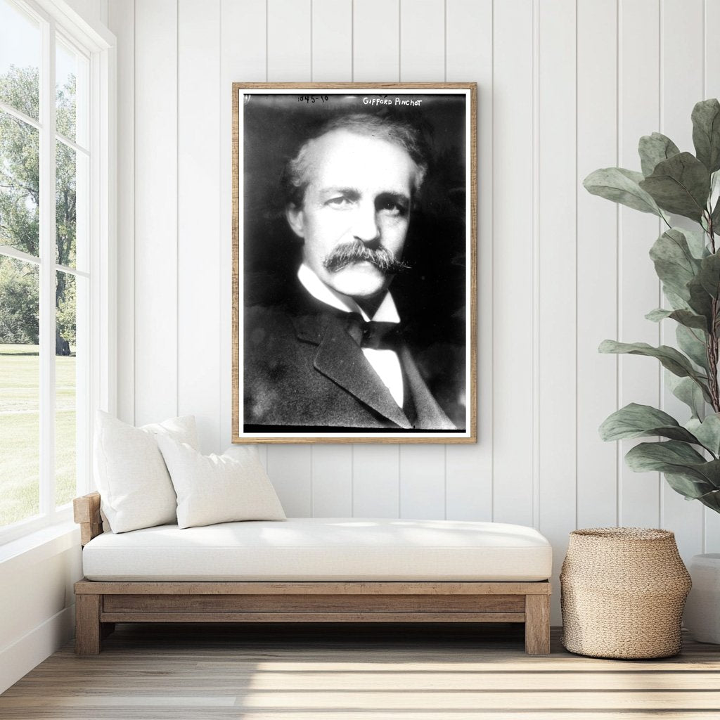 Historic Portrait of Gifford Pinchot, Conservation Pioneer