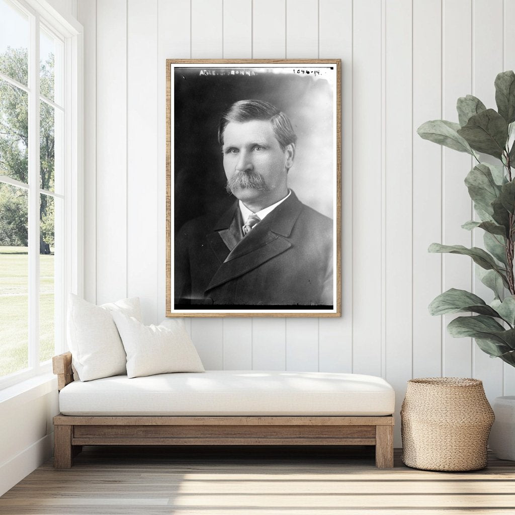 Vintage Portrait of A.J. Gronna, U.S. Senator, 1911-1913