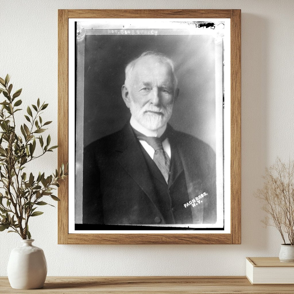 Vintage Portrait of Secretary of the Navy Benjamin Tracy