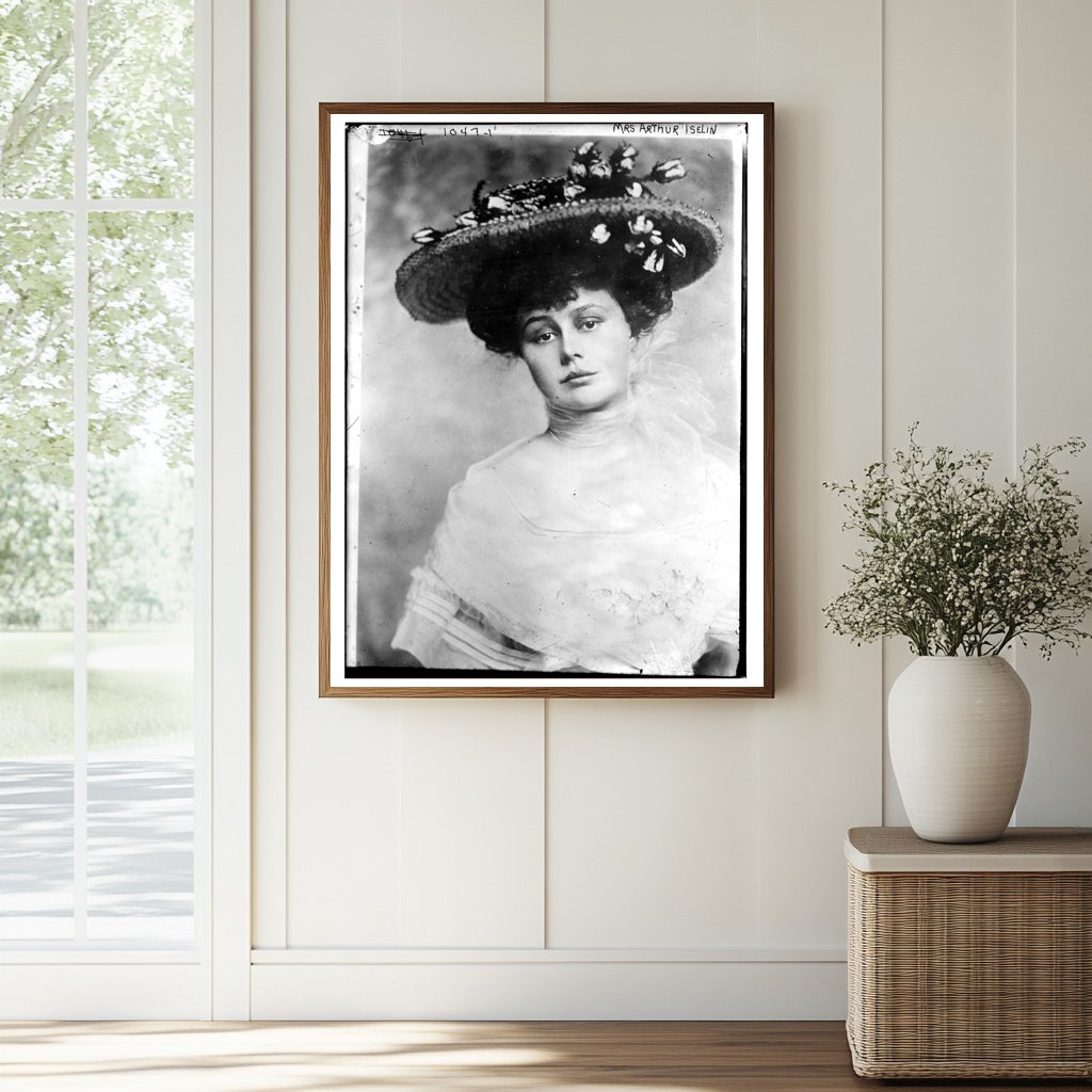 Portrait of Elegance: Mrs. Arthur Iselin, 1910