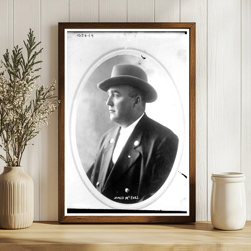 Timeless Portrait of James McFall: A Legacy in Focus