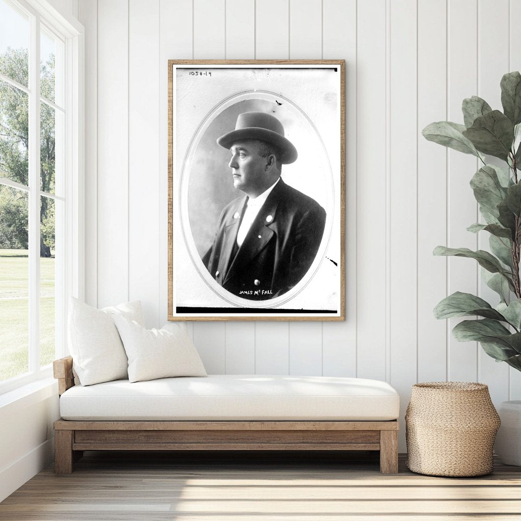 Timeless Portrait of James McFall: A Legacy in Focus