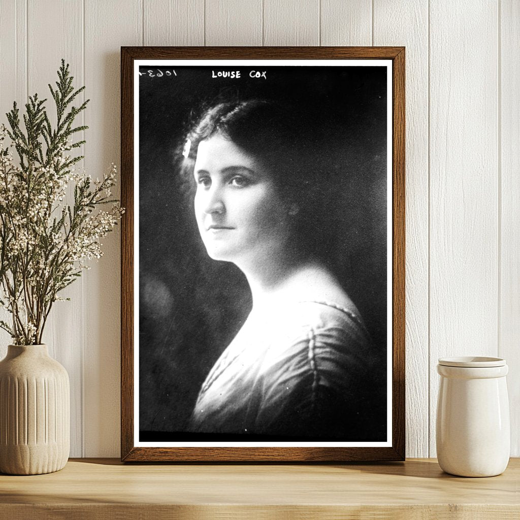 Empowered Suffragist Louise Cox: Advocate for Change