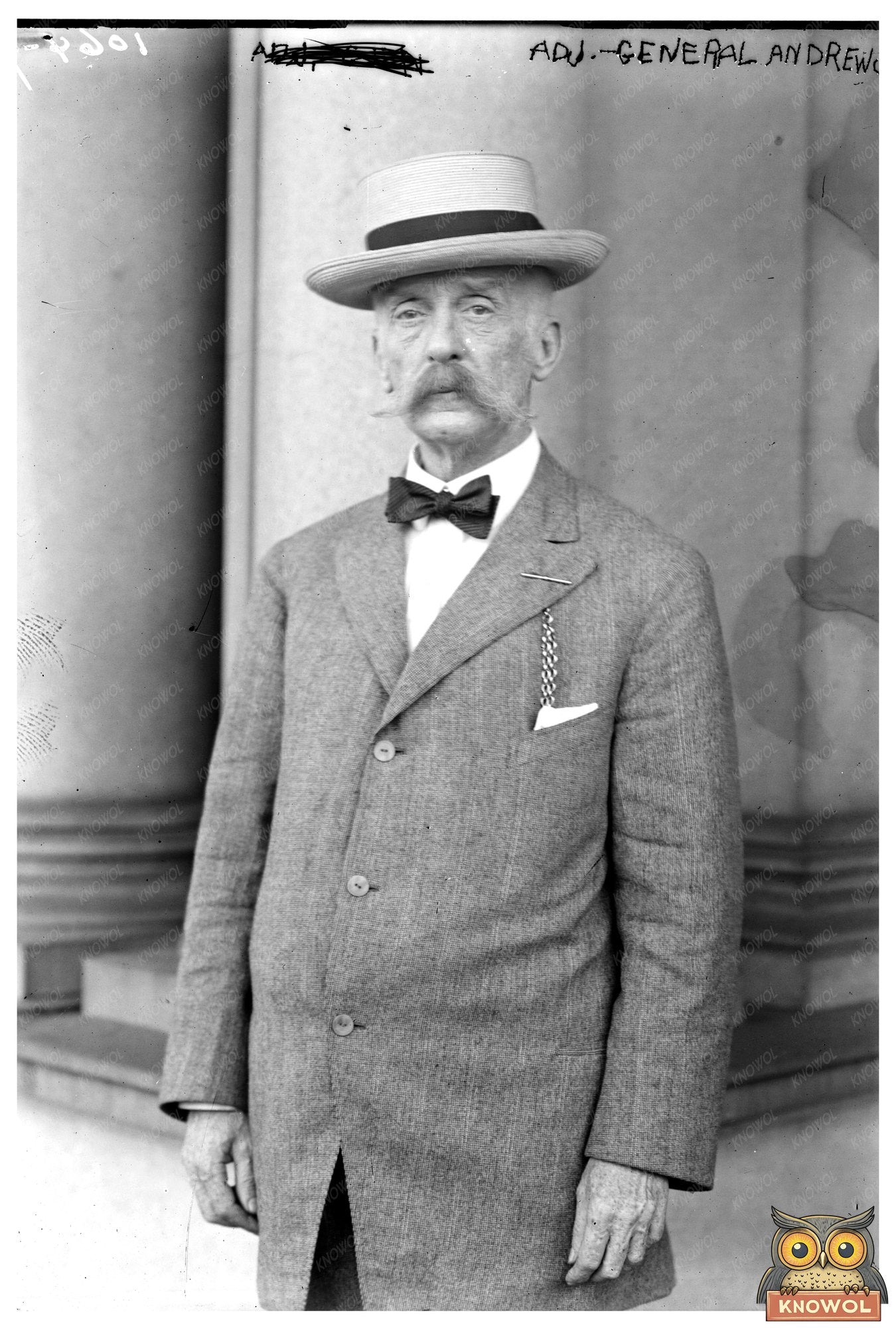 Adjutant General Andrews: A Civilian Side Revealed
