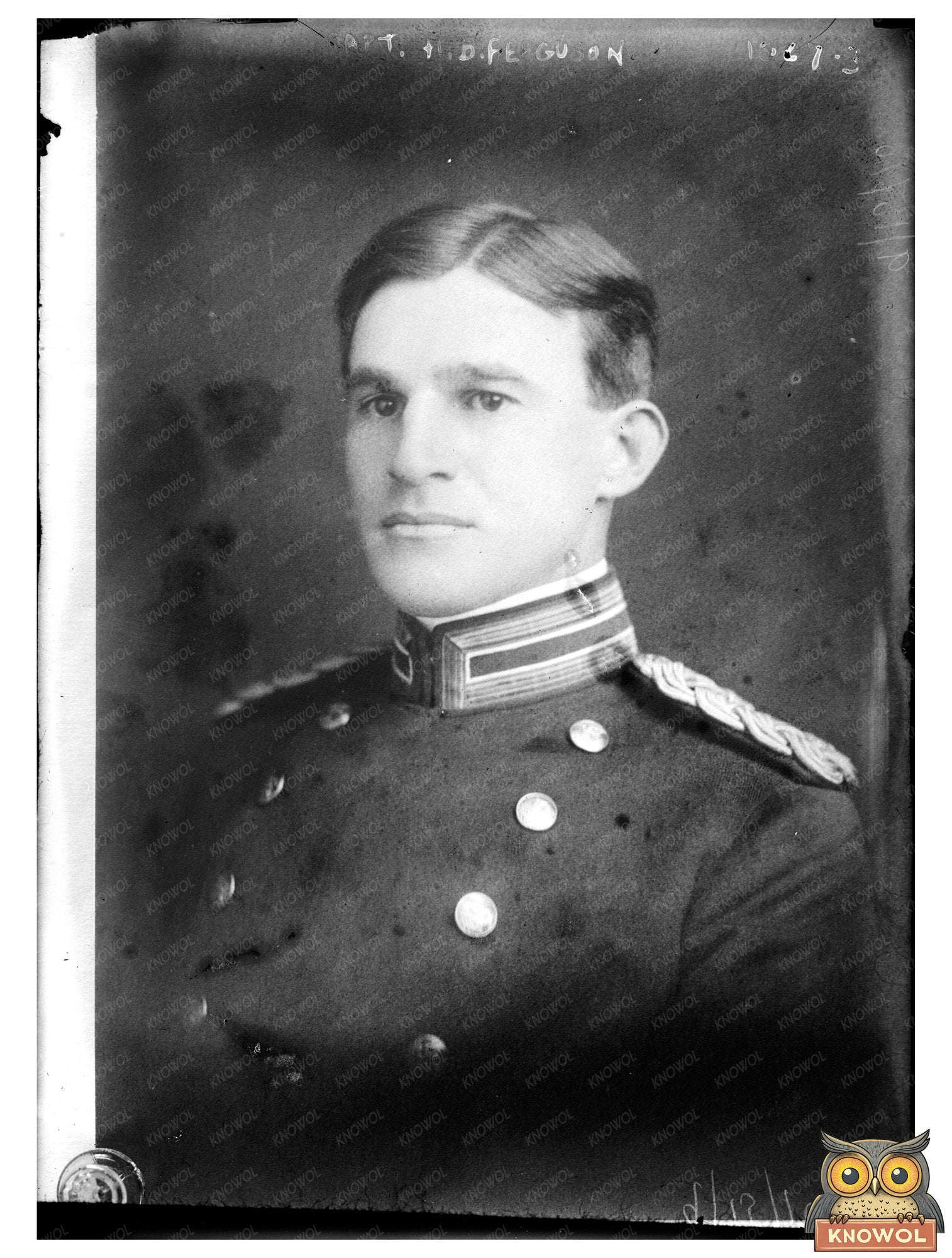 1910 Maritime Leader in Command: Captain H.B. Ferguson