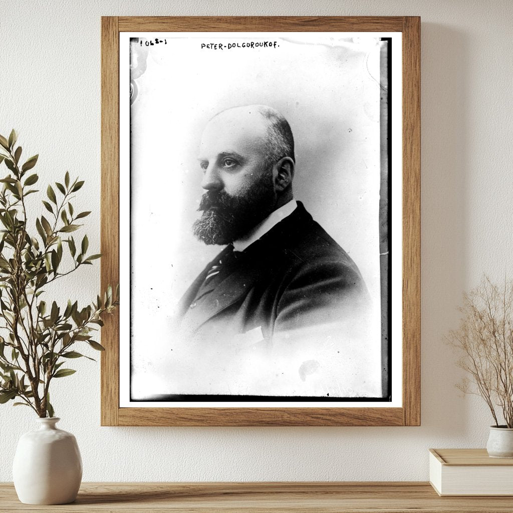 Historic Portrait of Russian-American Pioneer, 1910