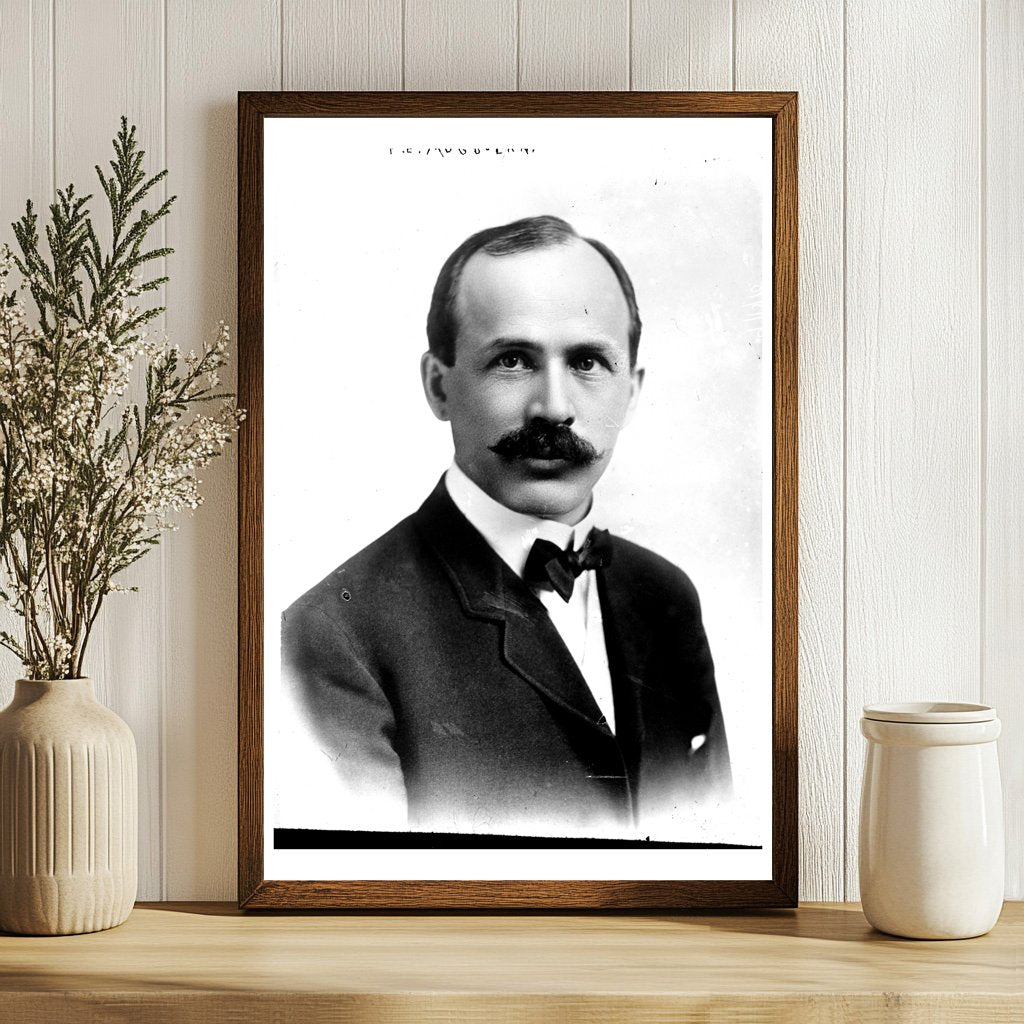 Historic Portrait of F.E. McGovern, 1910 Political Icon