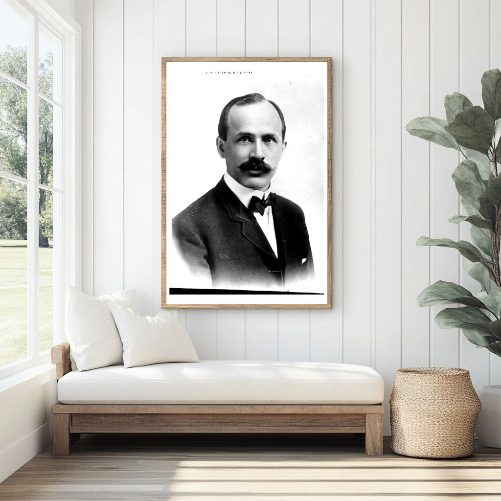 Historic Portrait of F.E. McGovern, 1910 Political Icon